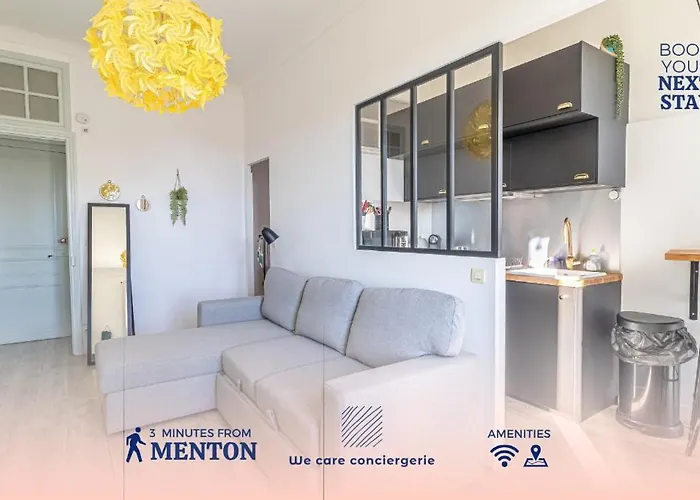 Charming Studio In The Heart Of Menton